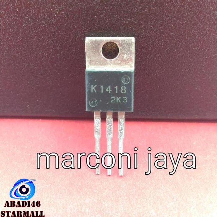 K1418 2Sk1418 Transistor Marcojiw99 Diminati Banget