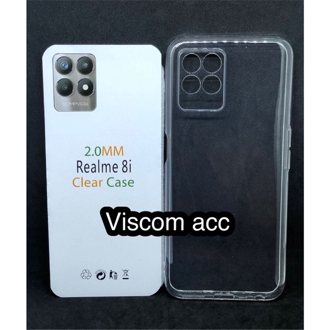 Silicone bening Realme 8i Clear case