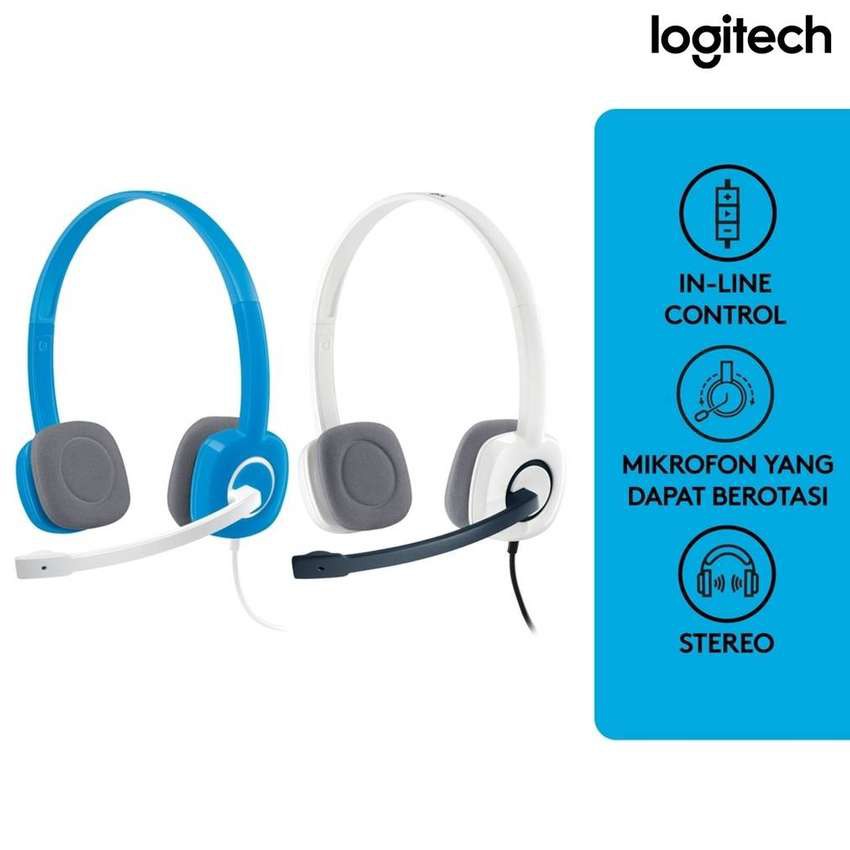 Headset Logitech H150 Stereo Dengan Noise-Cancelling Mic
