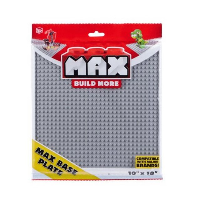 Zuru Max Build More Construction Base Plate Assorted Lego Bricks Tatakan