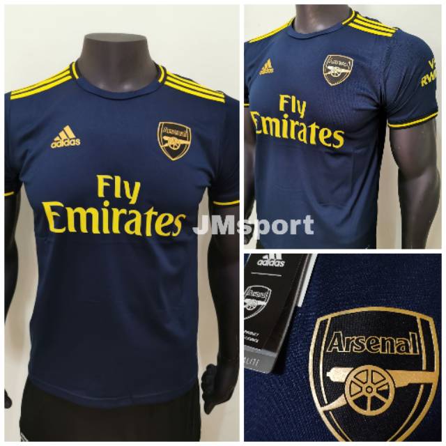 JERSEY BOLA ARSENAL 3RD THRID 2019-2020 GRADE ORI OFFICIAL