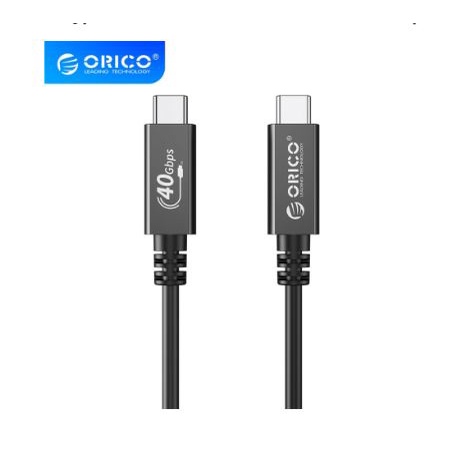 Type-c thunderbolt to usb c 4.0 cable Orico 80cm 40GBps 100w pd 8k 60hz usb4 u4a-08 u4a08