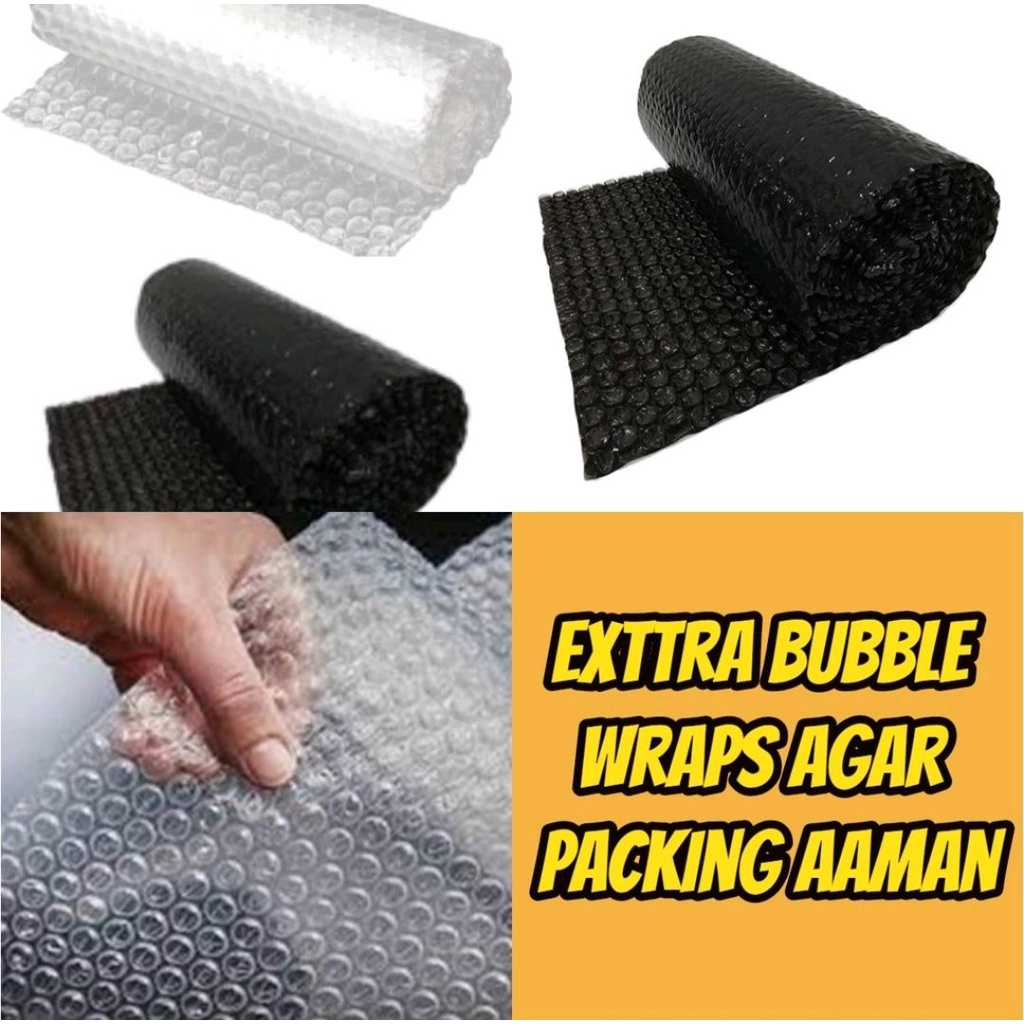 

PACKING BUBBLE WRAP TAMBAHAN WARNA RANDOM
