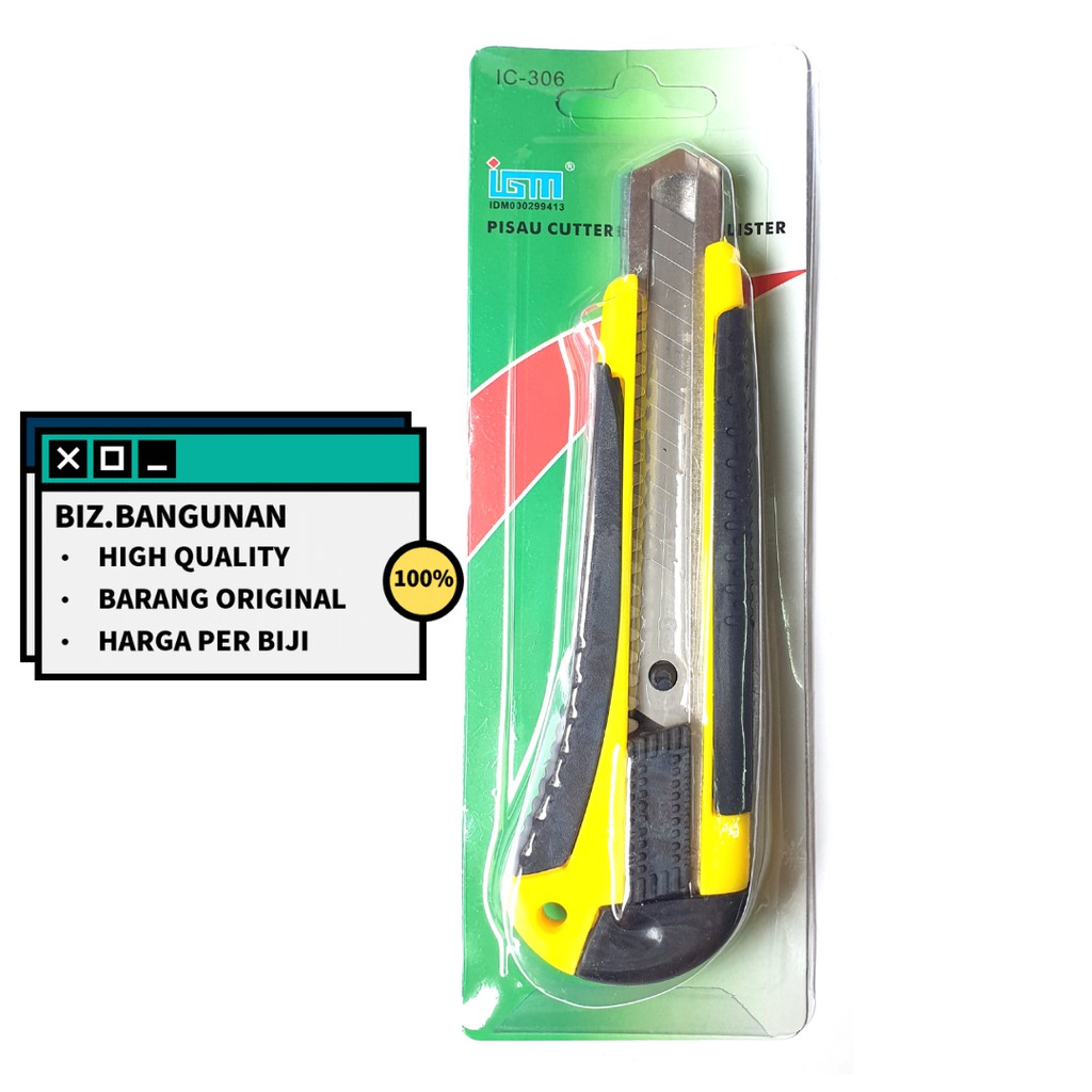 PISAU CUTTER IGM BESAR PLUS REFILL