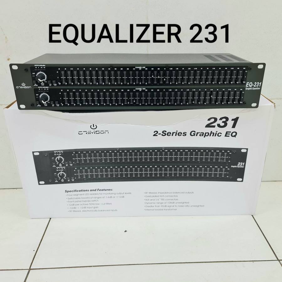 EQUALIZER CRIMSON 231 ORIGINAL
