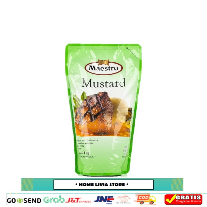 

Maestro Mustard Pouch 1000 gr