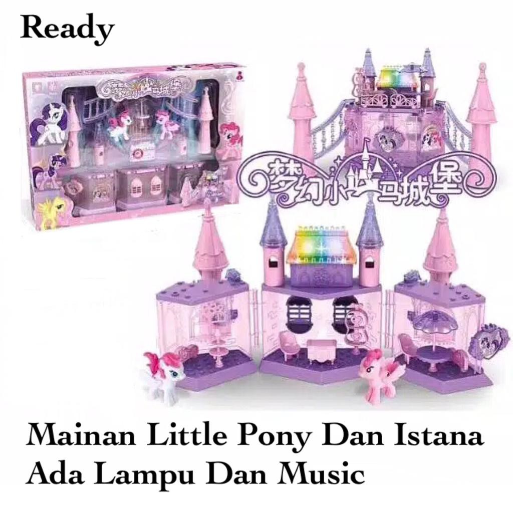 [MS]Mainan Anak Dream Castle Little Pony / Mainan Rumah Istana Little Pony