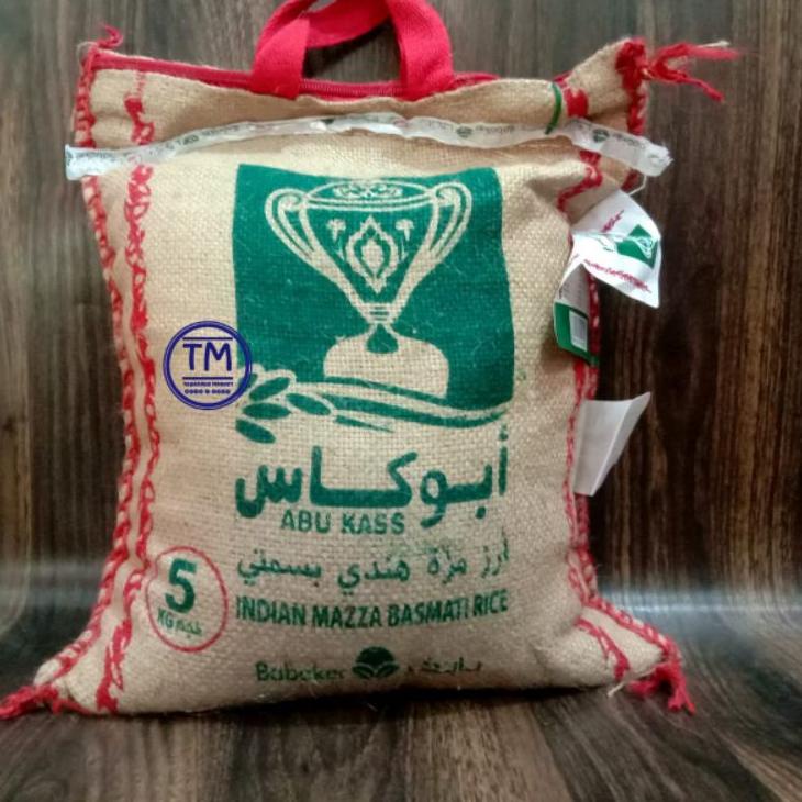 

Trendy Segel Resmi Beras Basmati Abukas 5kg Abukass 5kg Original india Bersegel Resmi basmati abukass 5kg