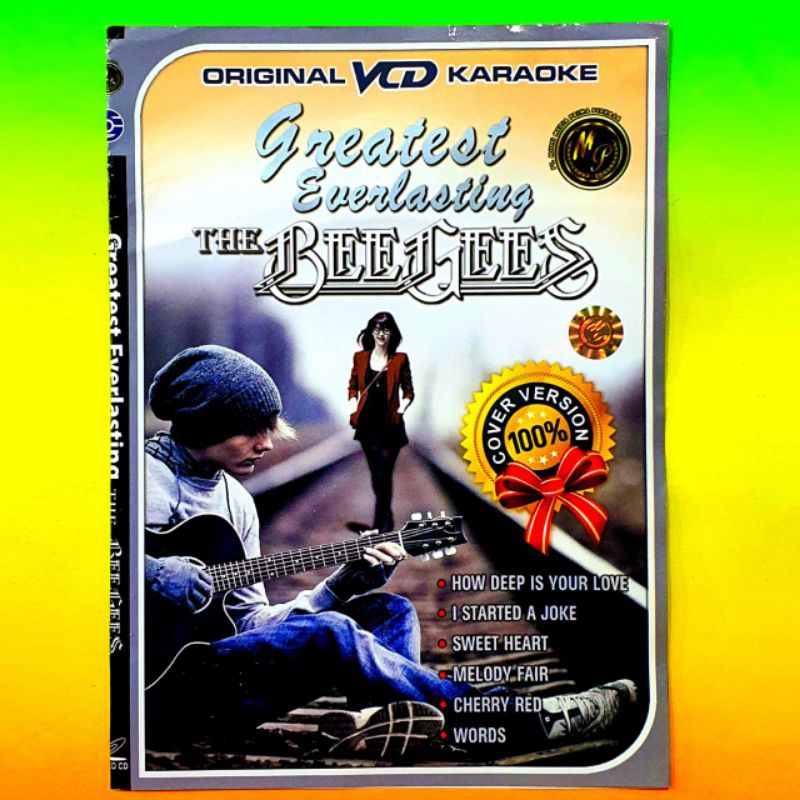 KASET ORIGINAL VIDEO MUSIK LAGU THE BEE GEES BISA BUAT KARAOKE-LAGU POP BARAT SLOW ROCK BISA KARAOKE