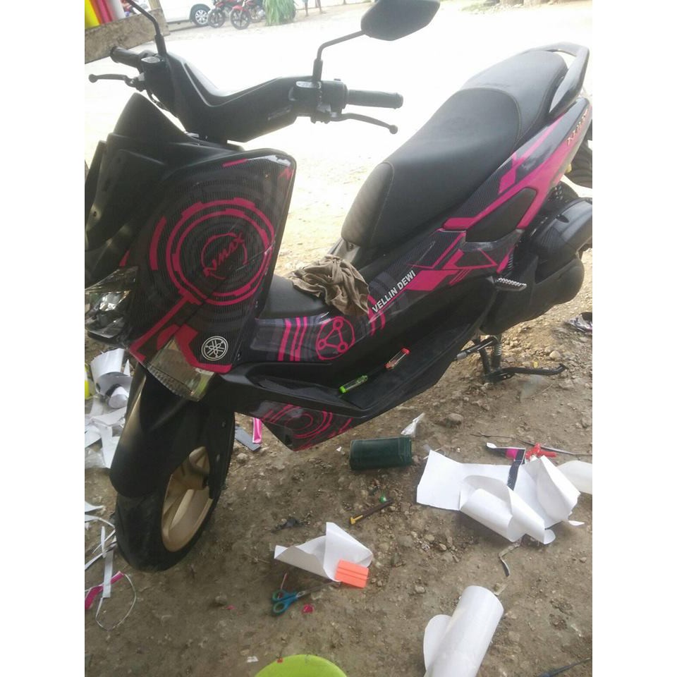 Sticker Motor Full Body Yamaha Nmax Abs / Non Abs Lama 2019