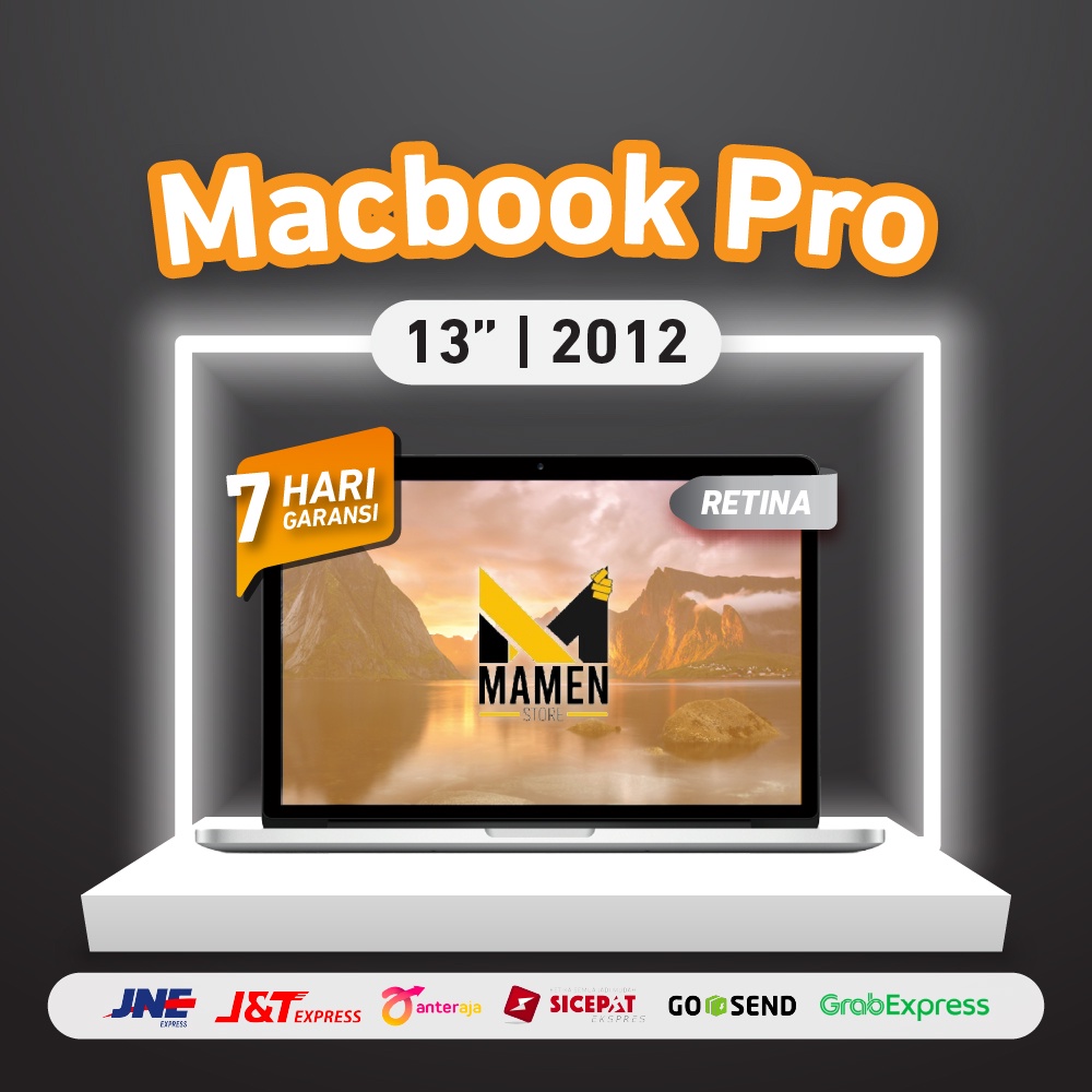 MACBOOK PRO 13" 2012 RAM 4GB SSD /128GGB /256/ HDD 500 SECOND ORIGINAL