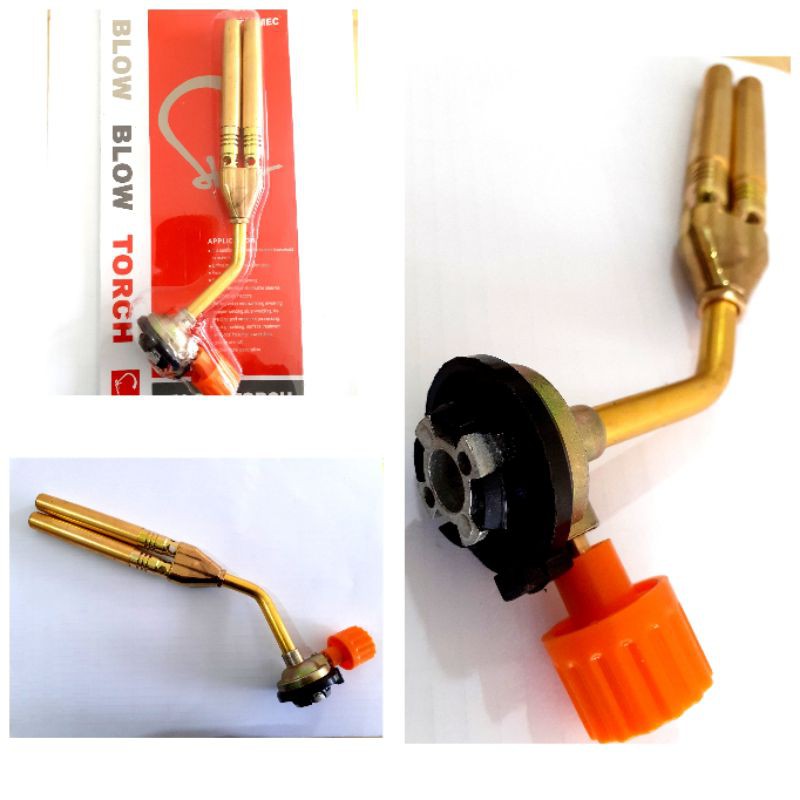 Blow torch kepala  las double manual BTM - 201