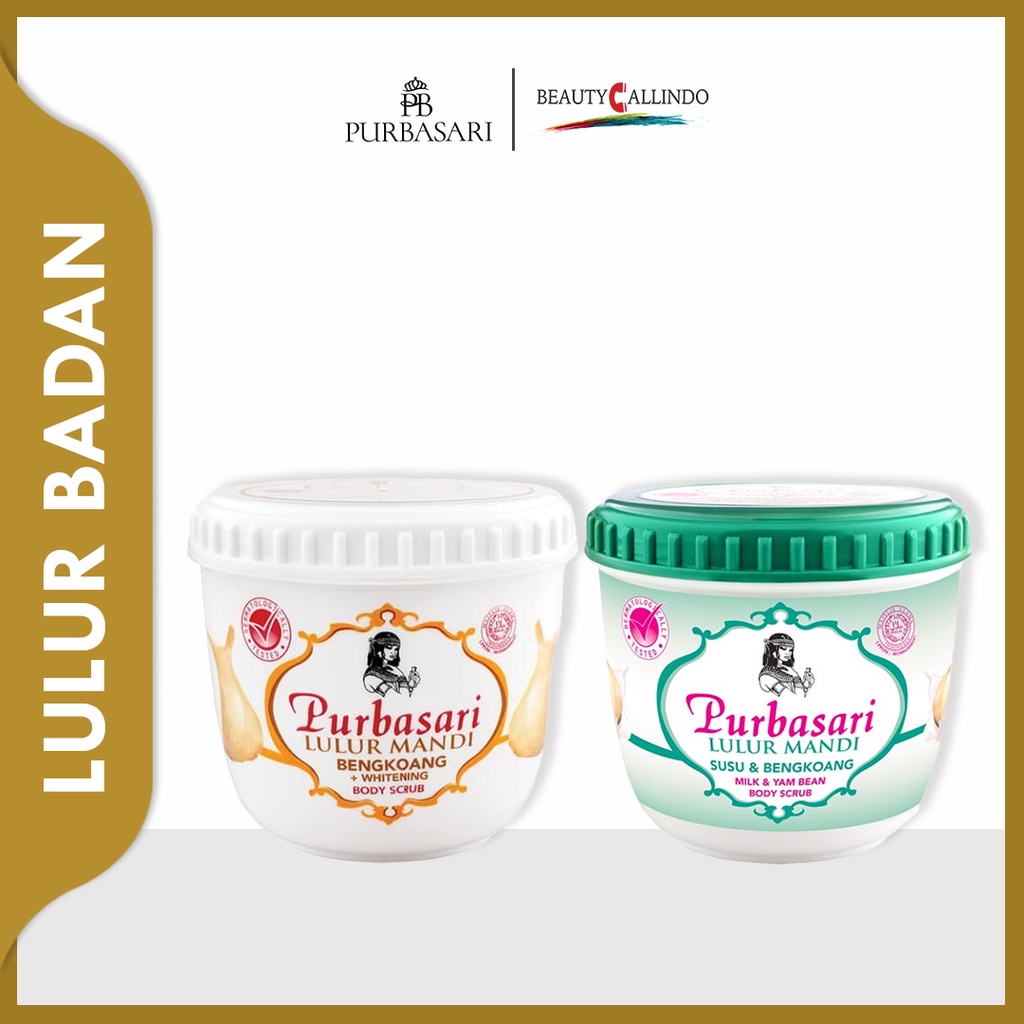 Purbasari Lulur Mandi 125gr | 235gr | Body Scrub 100gr 200g