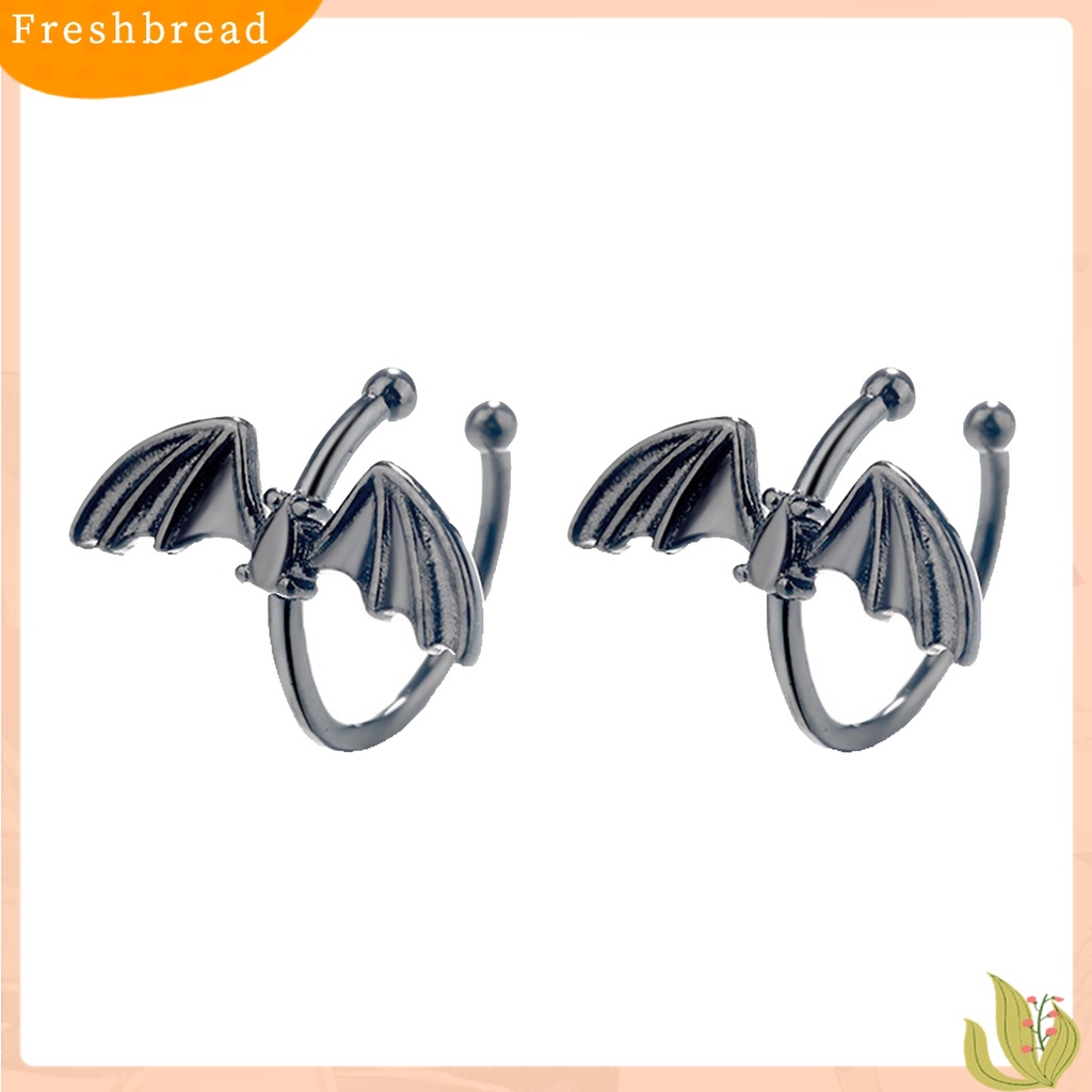 Terlaris Fashion Women Clip on Earrings Bat Style No Piercing Ear Cuff Jewelry Gifts