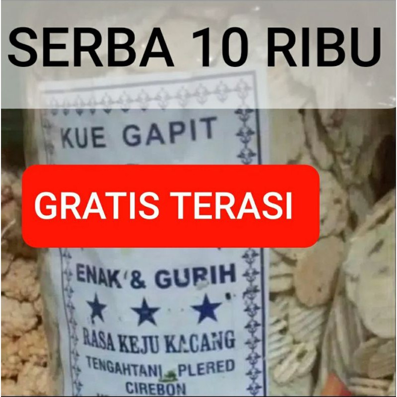 

[PROMO] SNACK SERBA 10 RIBU [BELI 5 GRATIS 1 POUCH] / PAKET CEBAN CEMILAN KHAS CIREBON