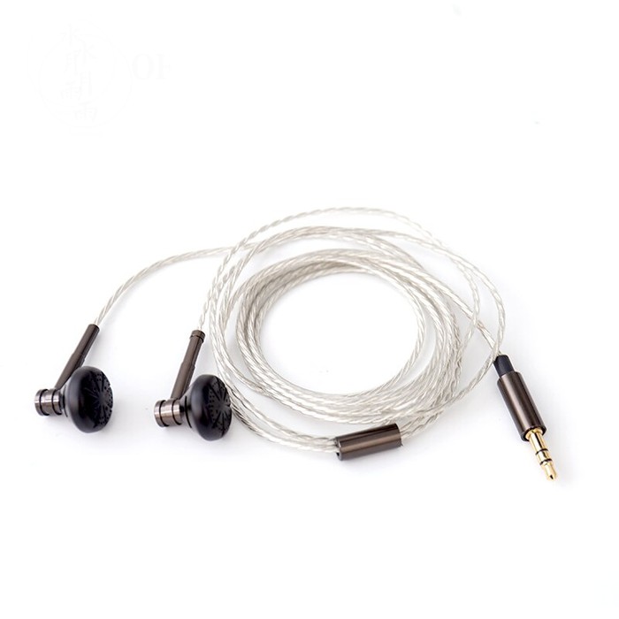 Moondrop Nameless Dynamic HiFi Earbud Earphone NO MIC - Black/Silver
