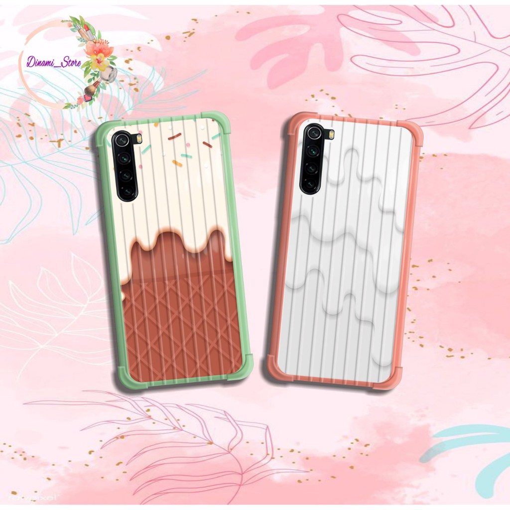 DST1455 softcase Ice cream wallpapers Oppo A3s A1k A5 A9 2020 A7 F9 A5s A31 A52 A92 A37 A53 A83 F1s