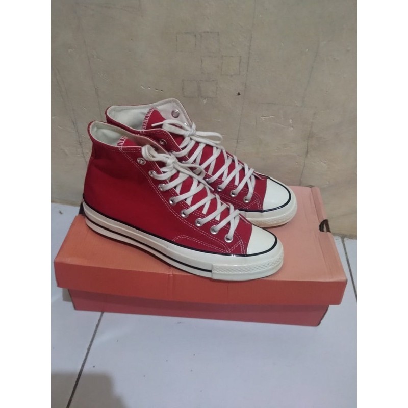 converse 70s red enamel dan bw
