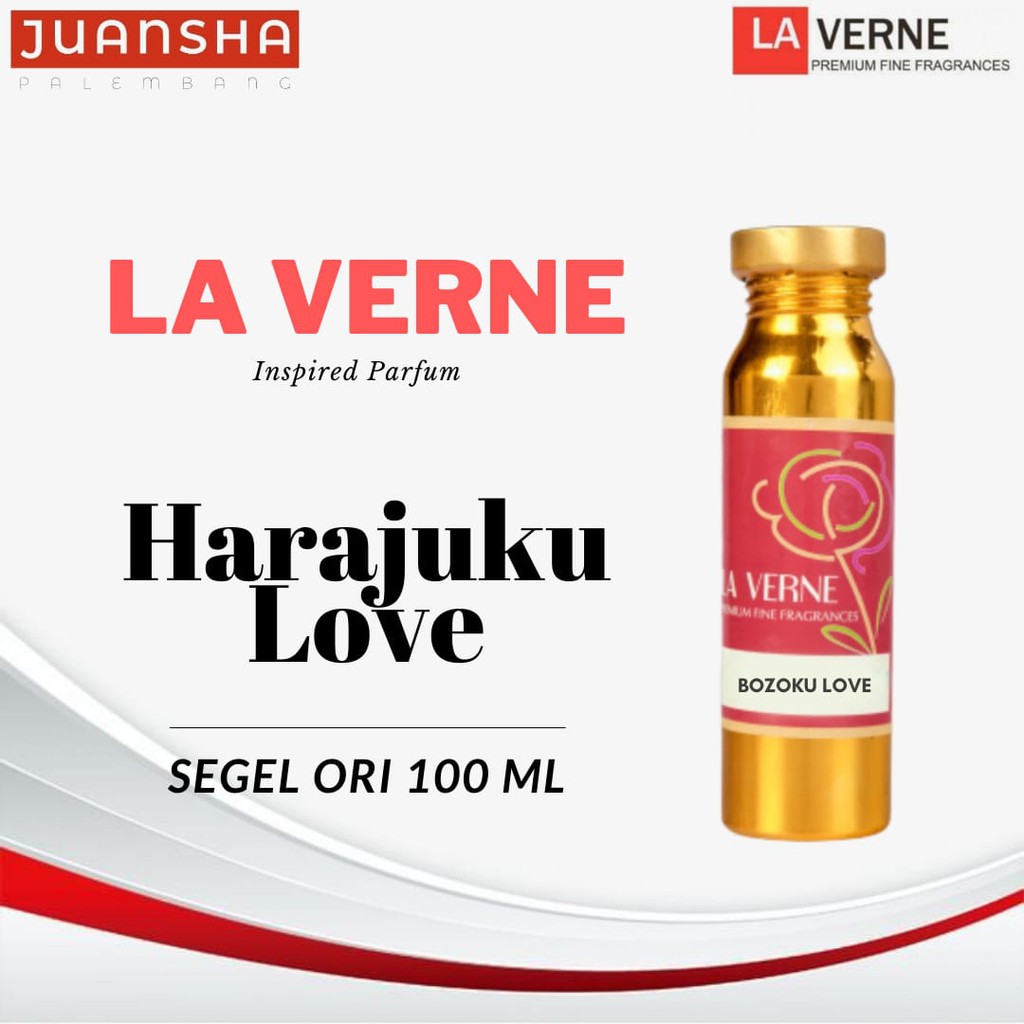 BIBT PARFUM MURNI | HARAJUKU / BOSOZUKU | LAVERNE | SEGEL | 100 ML