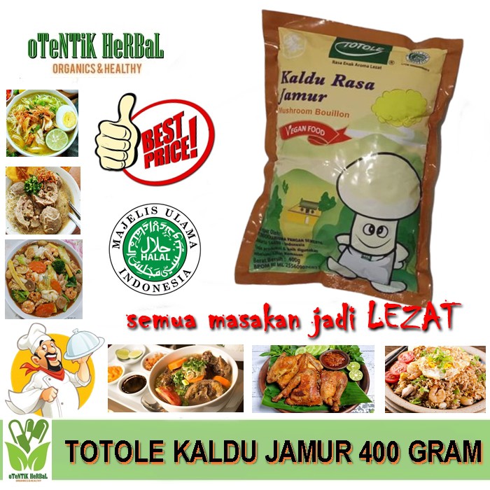 

Kaldu jamur totole 400gr