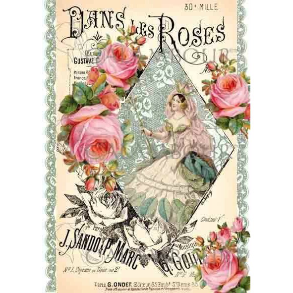 Rice Paper Calambour Size 35x25cm RCP 14