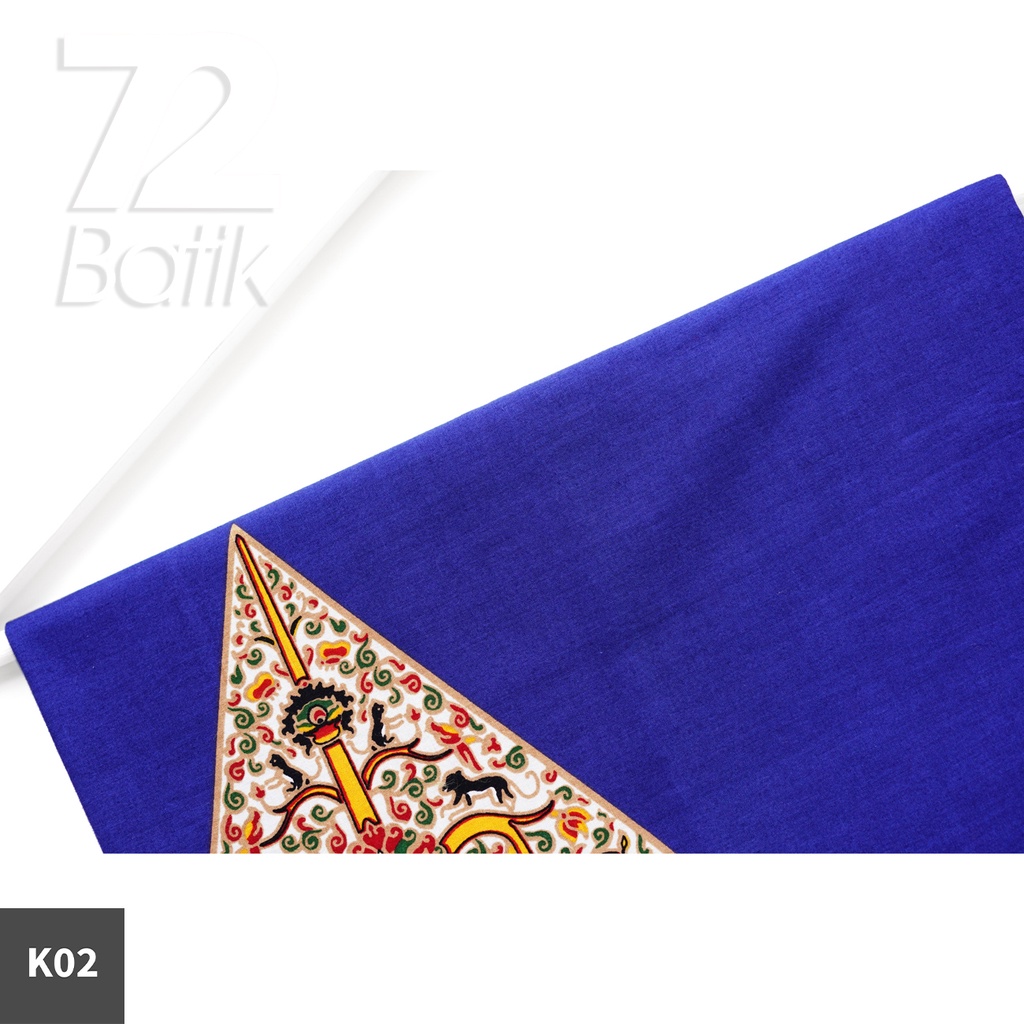 KAIN BATIK PREMIUM Bahan Katun Motif Wayang Kupu Warna Biru Tua 721465 Cap 72 Jarik Jarit Samping Kebat Panjang Batik Katun Modern Premium Bahan Seragam Batik Pernikahan Kantor Keluarga Murah Kamen Jadi Batik Bali Lembaran