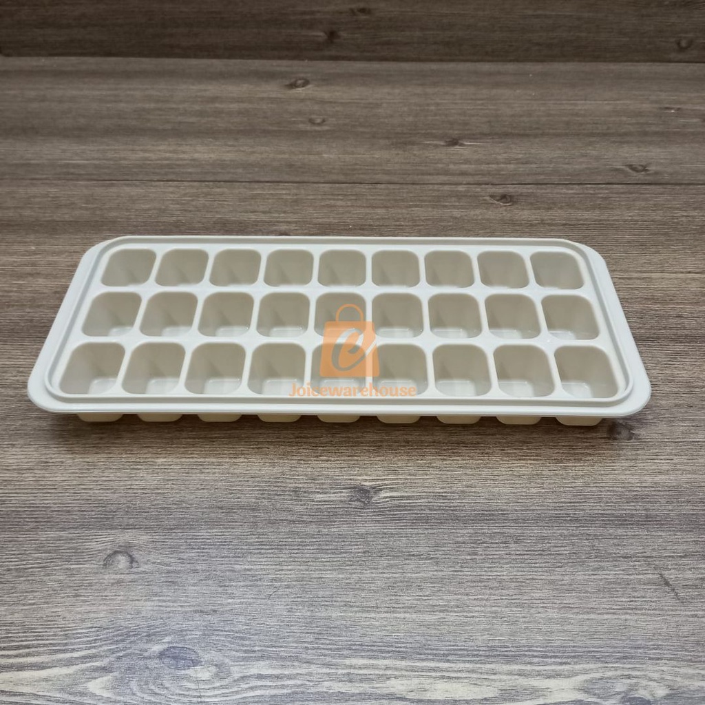 Cetakan es batu sekat 27  / cetakan es segi / cetakan es batu plastik / ice tray Asvita