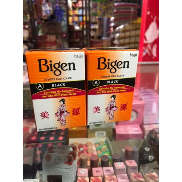 Bigen semir rambut hitam bigen cat rambut 6 g