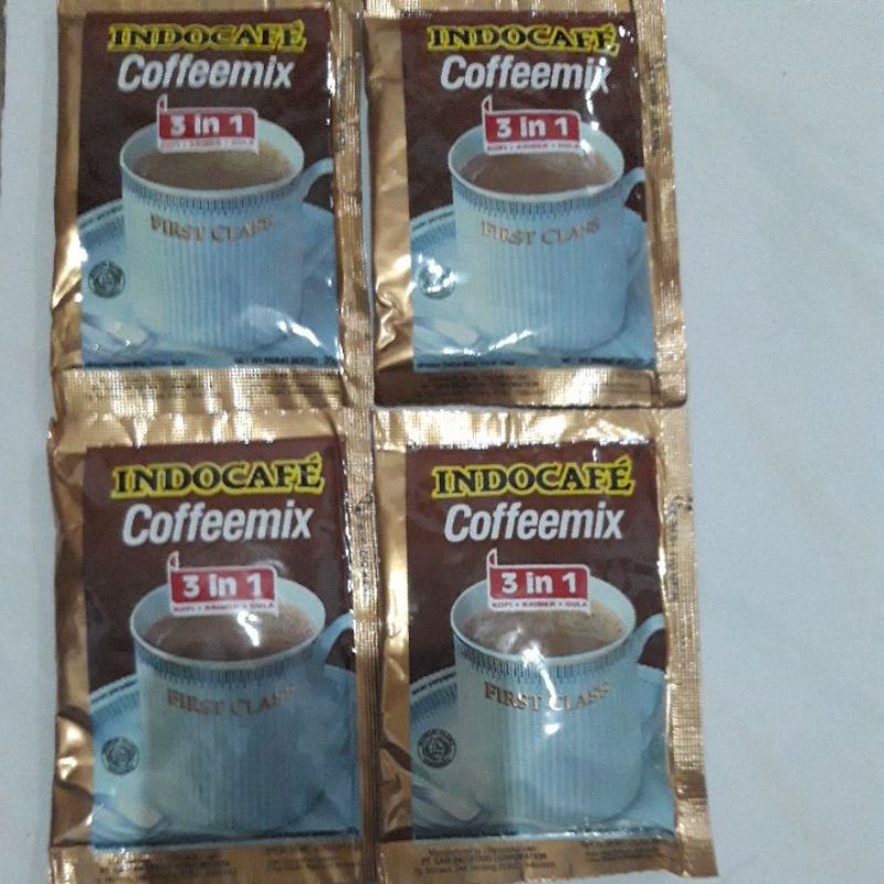 

Kopi indocafe sachet 20 gr renceng (isi 10 pcs)