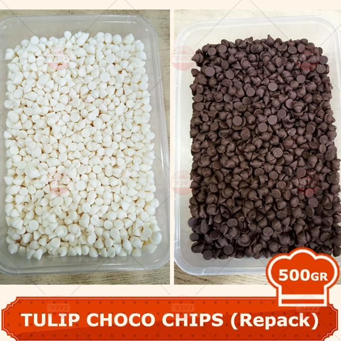 

TULIP CHOCO CHIPS 500GR REPACK TERBATAS Kode 50