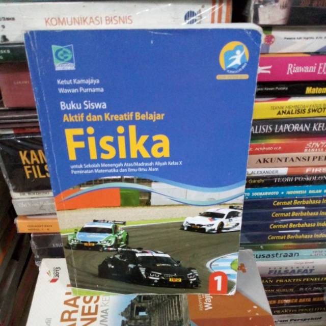 Fisika untuk SMA kelas 10 original bekas Grafindo