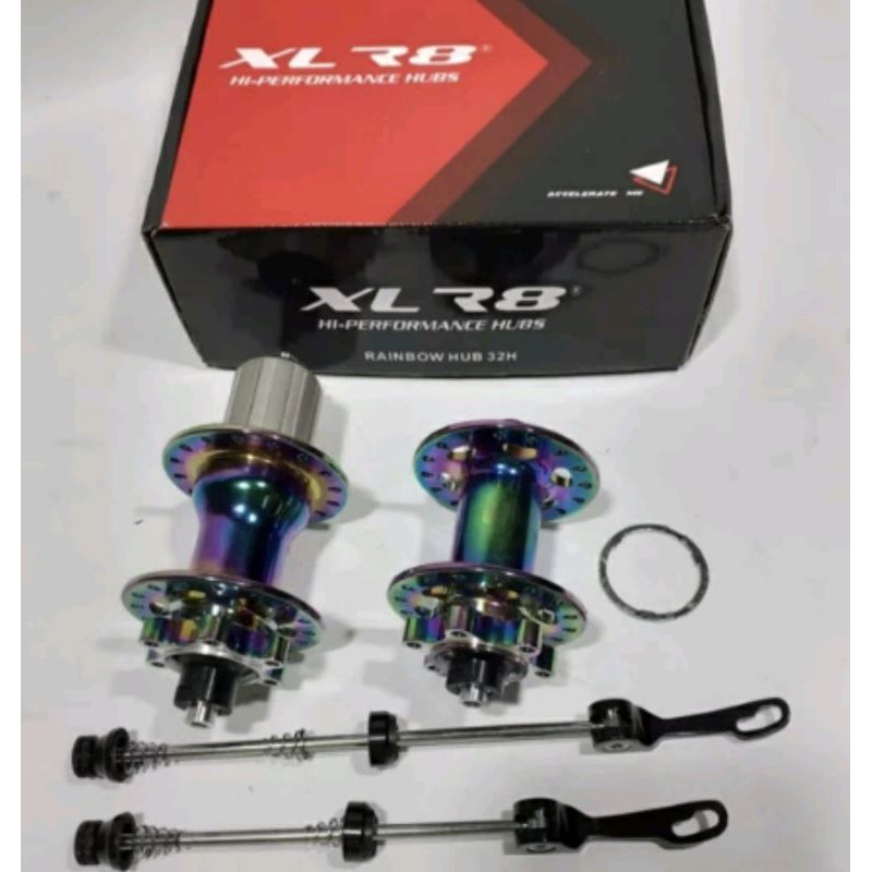 Hub Freehub XLR8 32H Rainbow Pelangi