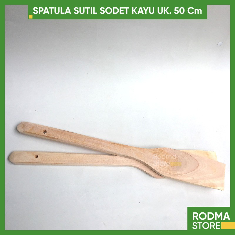 SPATULA / SODET / SUTIL KAYU 50 cm pengaduk dodol wajik