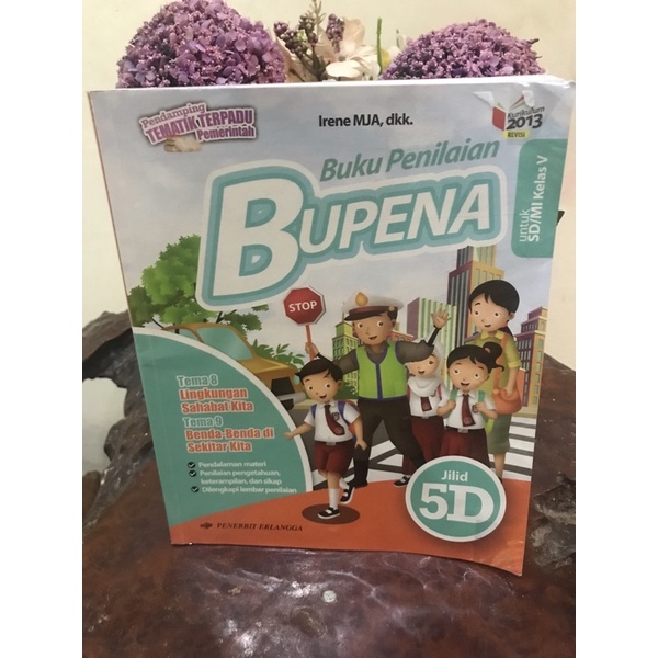 

BUKU BUPENA JILID 5B / 5C/ 5D UNTUK KELAS V [ BEKAS PAKAI]