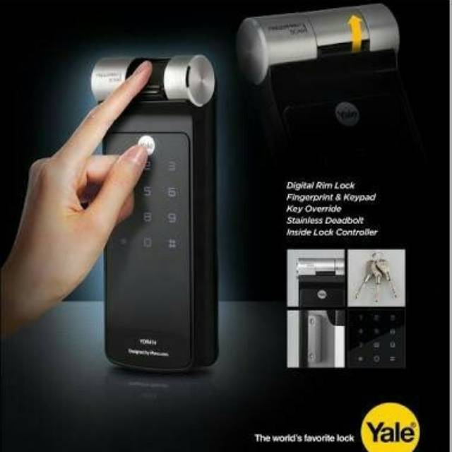 Kunci Pintu Digital Yale YDR 414/Digital Door Lock YDR 414