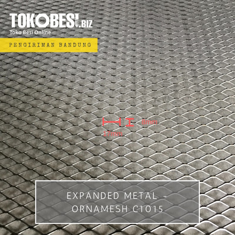 Expanded metal - ornamesh C1015 (lbr) Bandung