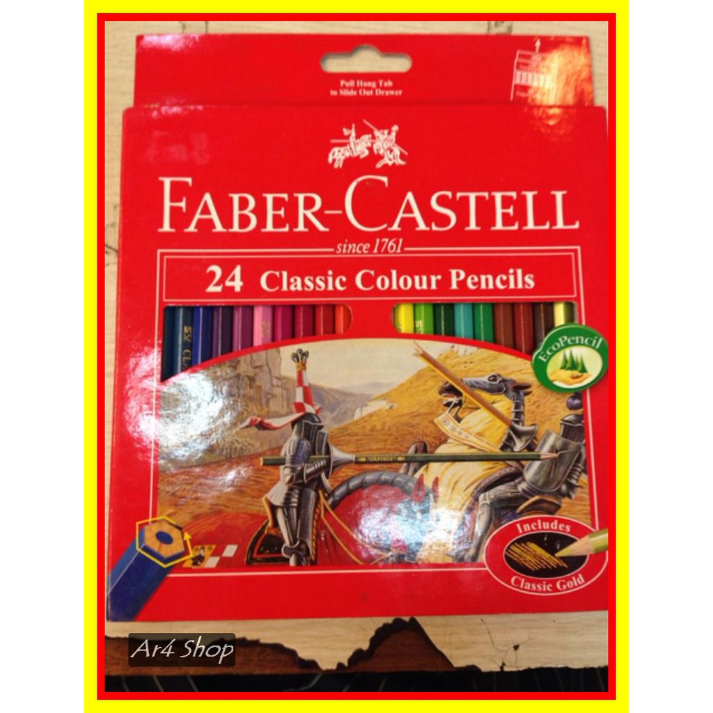 

Pencil - Faber Castell - 24 Classic Colours & 40;Art No 115854& 41;
