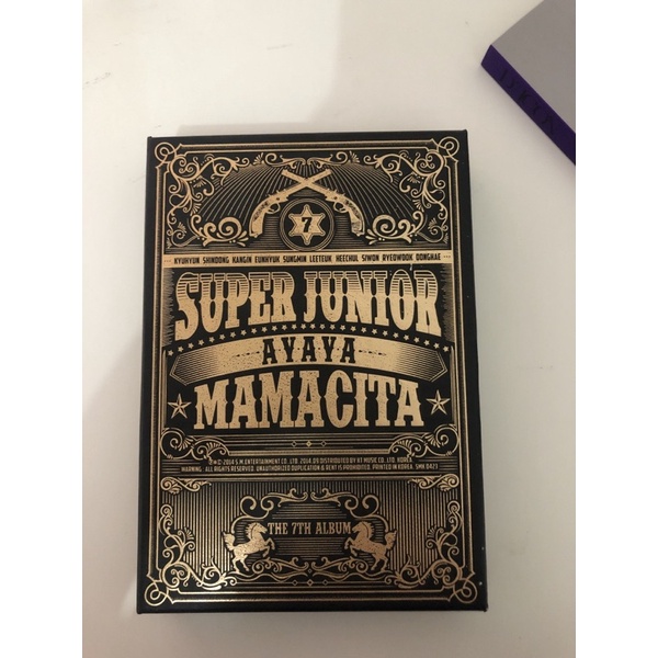 ALBUM SUPER JUNIOR MAMACITA PC RYEOWOOK