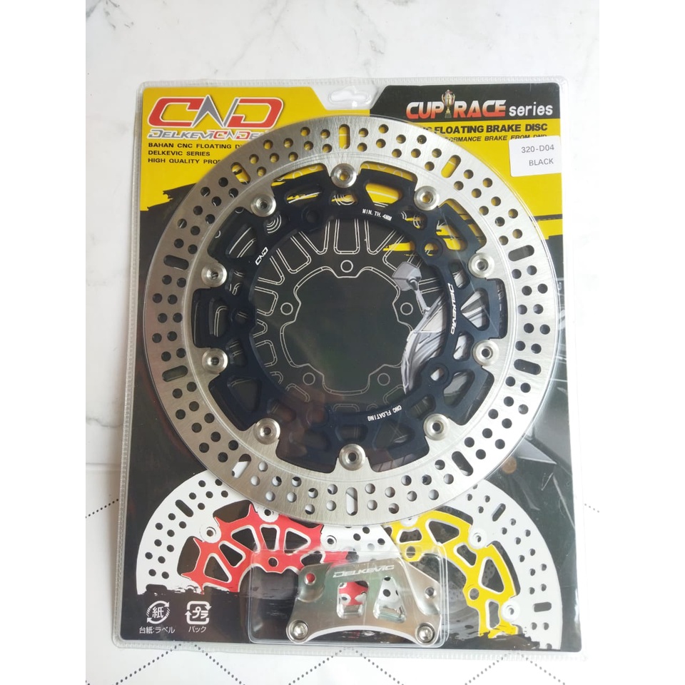 Disc Brake Piringan Cakram Delkevic 320 mm Depan New CBR150 CBR 150 LED New CB150R CB 150 R LED baut