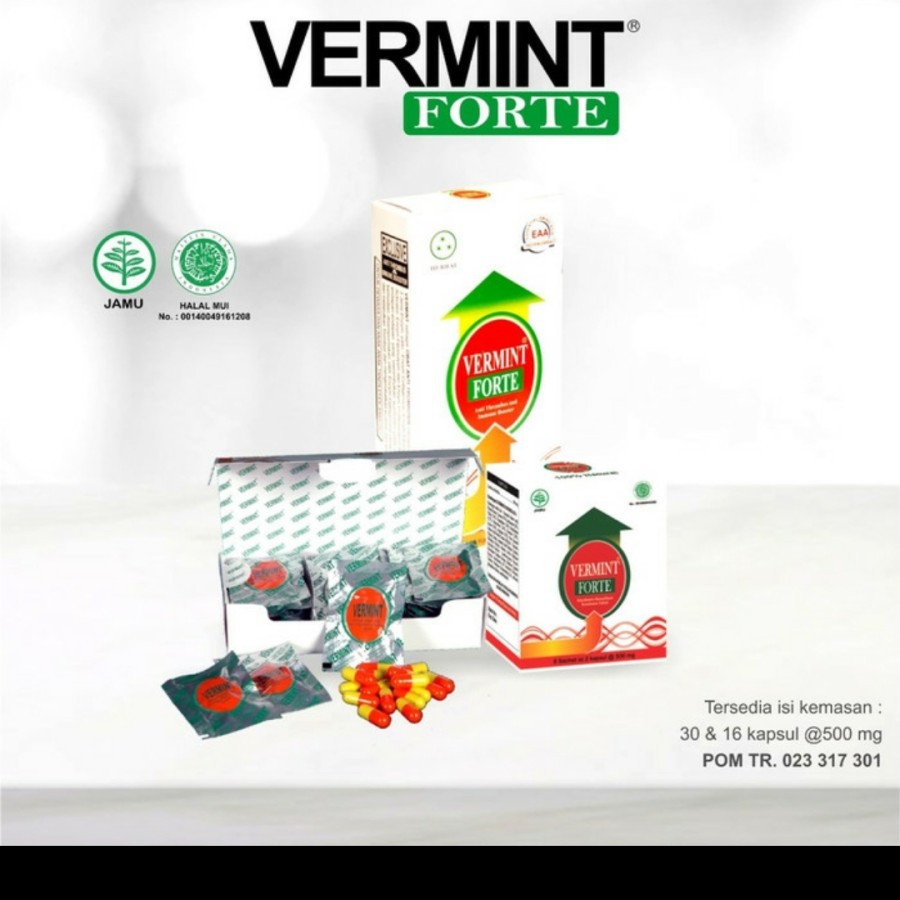Vermint Forte 30 kapsul