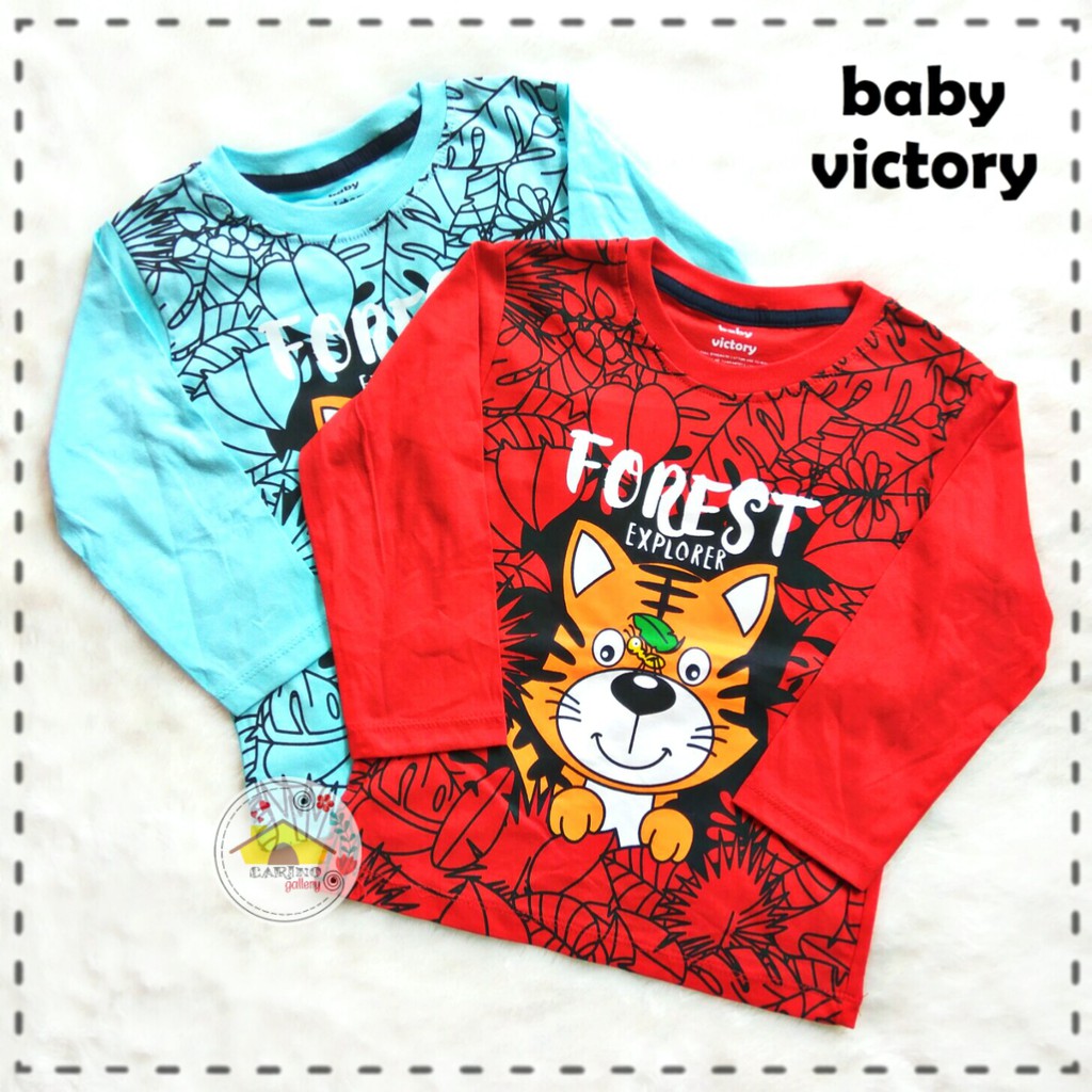 Kaos Anak Lengan Panjang Baby Victory Boy