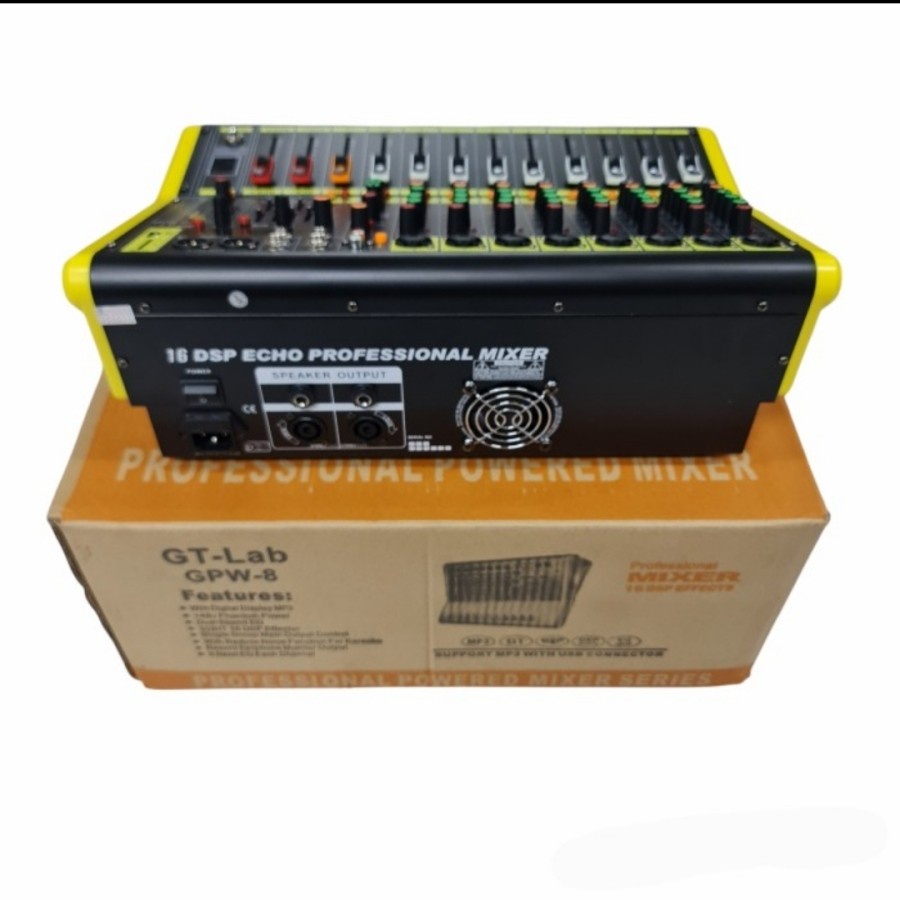 Power Mixer 8 Channel Gtlab By Rdw GPW8 / GPW-8 Original