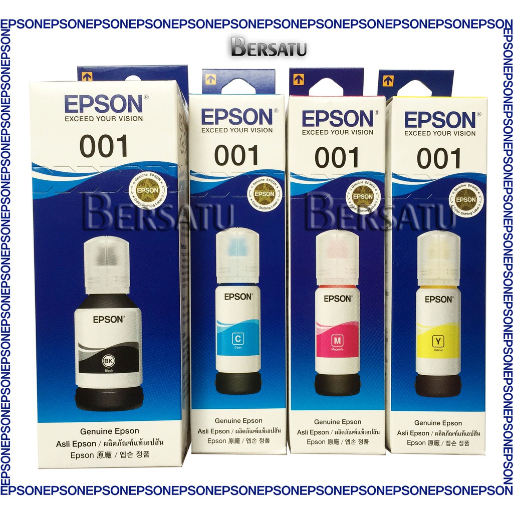 Epson Tinta/Ink Printer 001 L4150, L4160, L4260, L6160, L6170, L6190, L6260, L6270