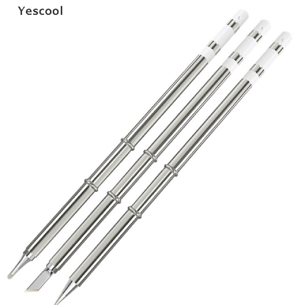 Yescool T12 Electric Soldering Iron Tips For Hakko fx951 DIY Soldering Station Kits .