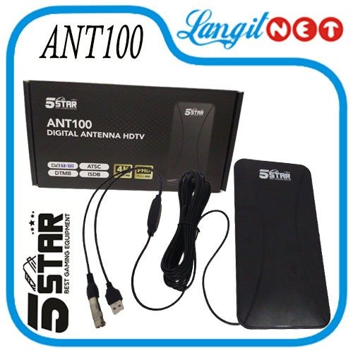 OUTDOOR INDOOR ANTENA 5STAR ANT100 DVB T2