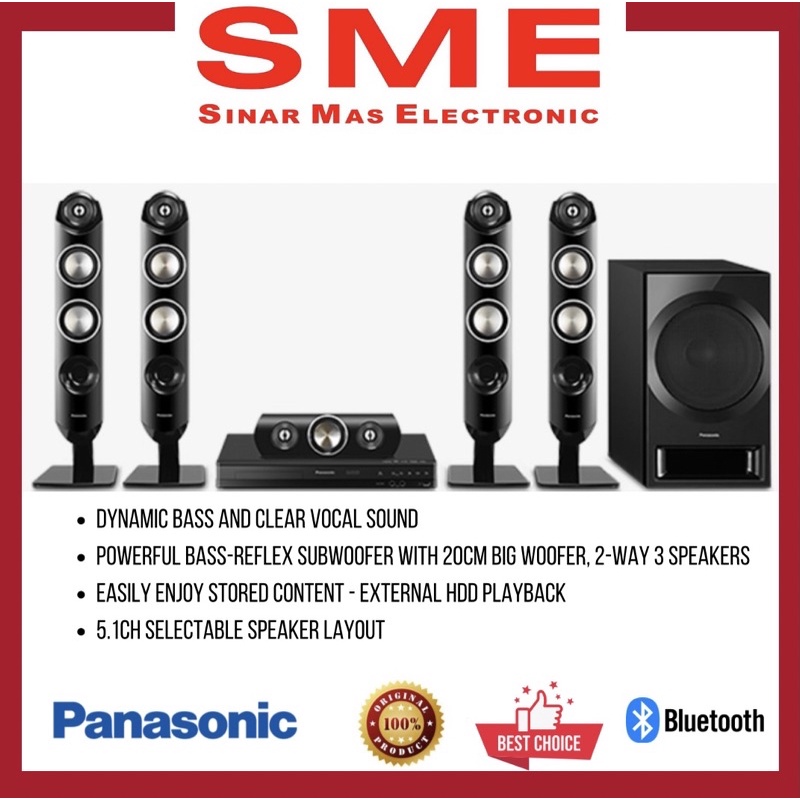 Home Theatre Panasonic Bluetooth XH-333