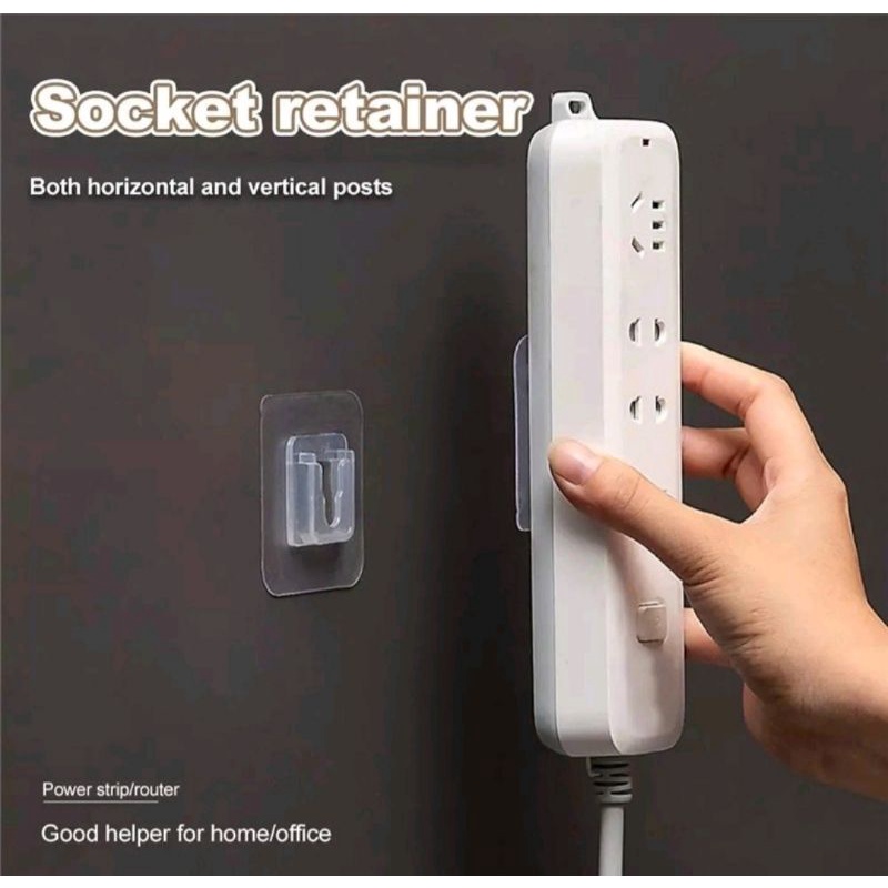 GANTUNGAN TEMPEL SOCKET HOOK SERBAGUNA 1 PASANG