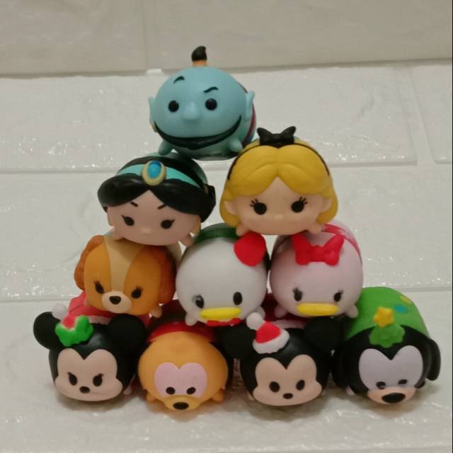 Disney Tsum Tsum Mini Figure / Pajangan Rumah / Hiasan Kue tart