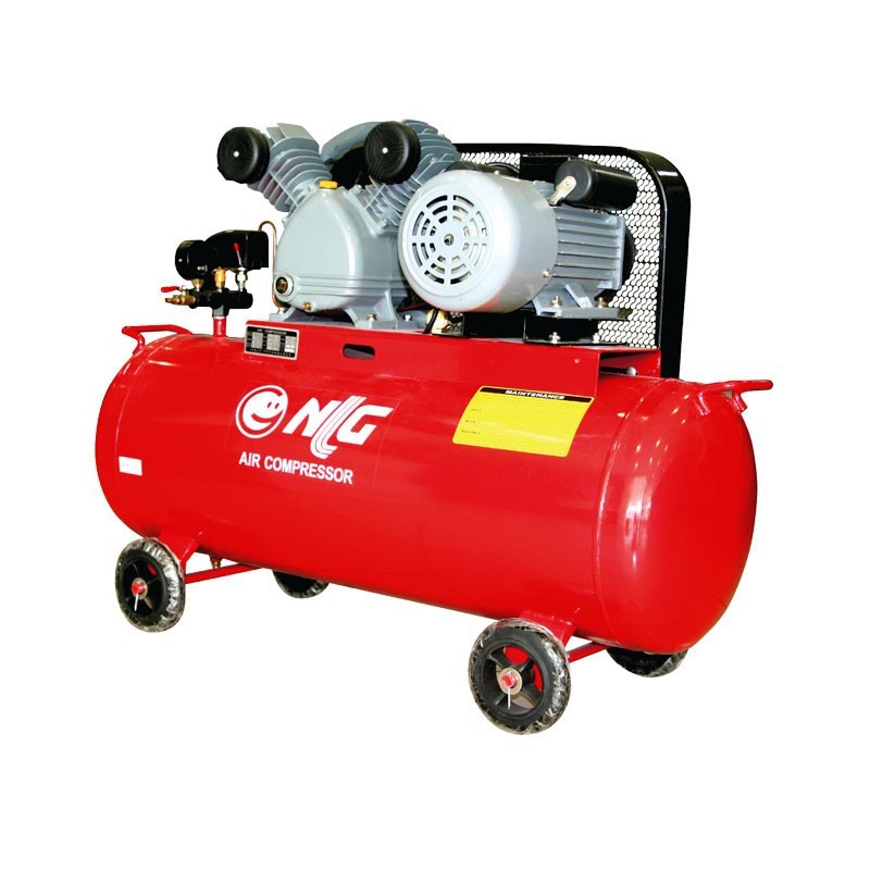 Kompresor Angin NLG 5.5 HP 270 L 3 PHASE BAC 2755 With Motor