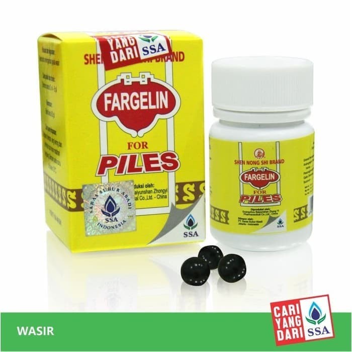 FARGELIN FOR PILES Obat Wasir Ambeien ( BPOM ) - Obat Cina ZONADEALZTOKOOBAT